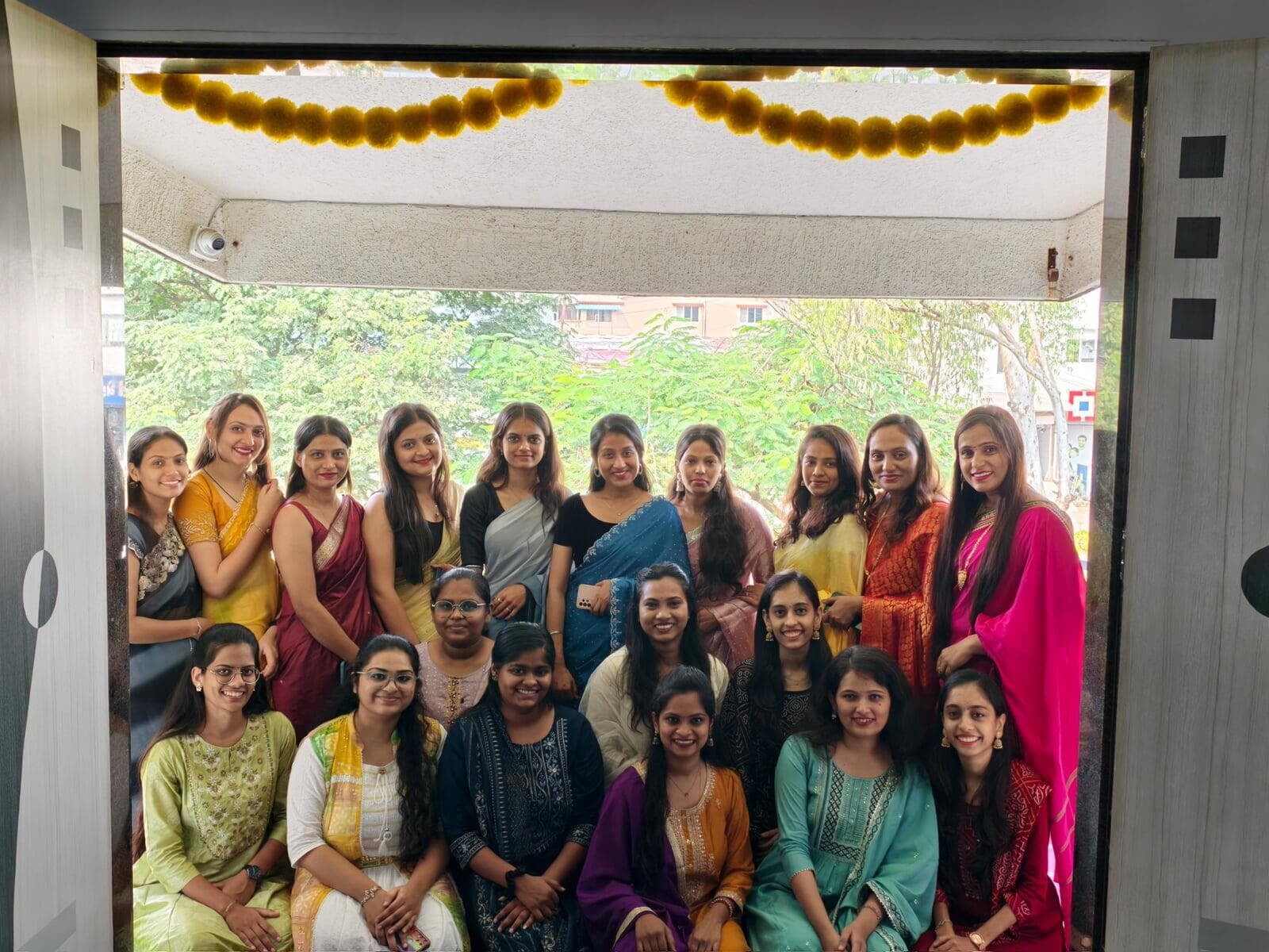 Strateworks team during a celebration